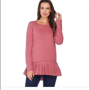 Logo by Lori Goldstein Ruffle Tunic